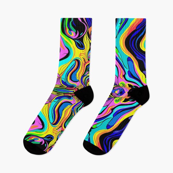 Item preview, Art By Minga Trippie Colorful Abstract Design designed and sold by Artbyminga.