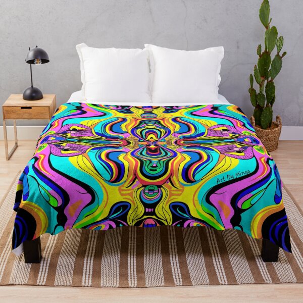 Item preview, Art By Minga Trippie Colorful Abstract Design designed and sold by Artbyminga.