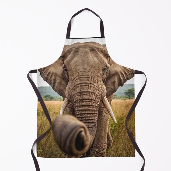Item preview, Elephant Portrait. wide angle, fisheye designed and sold by ElephantVibes.