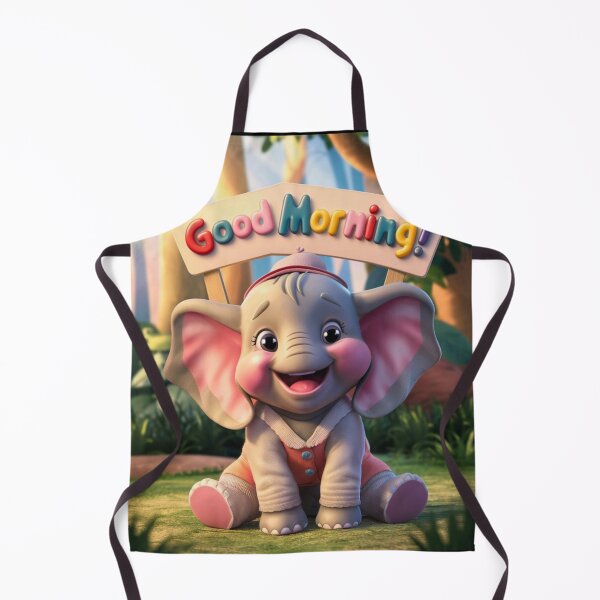 Item preview, Elephant Portrait. cute elephant, good morning designed and sold by ElephantVibes.