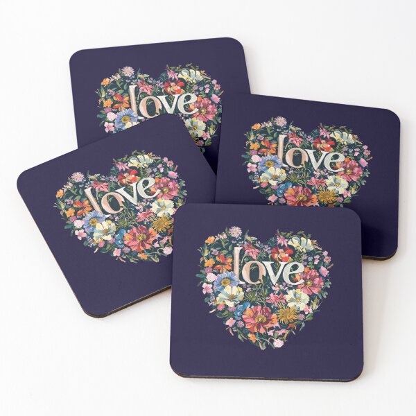 Item preview, Spring’s Love Embrace: Flowers and Heart designed and sold by Ace Apparel  Attire.