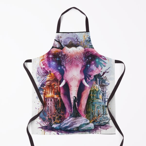 Item preview, Elephant Portrait. celestial elephant, magical elephant designed and sold by ElephantVibes.