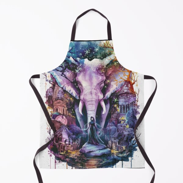 Item preview, Elephant Portrait. celestial elephant, magical elephant designed and sold by ElephantVibes.