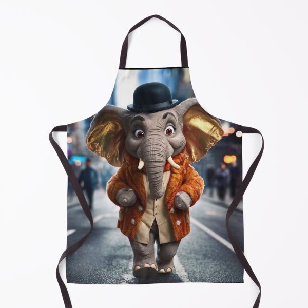 Item preview, Elephant Portrait. anthropomorphic elephant, elephant character designed and sold by ElephantVibes.