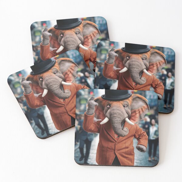 Item preview, Elephant Portrait. anthropomorphic elephant, elephant character designed and sold by ElephantVibes.