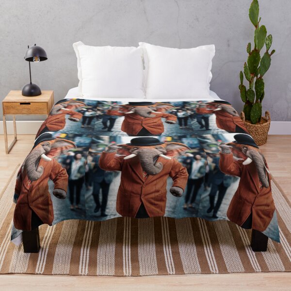 Item preview, Elephant Portrait. anthropomorphic elephant, elephant character designed and sold by ElephantVibes.
