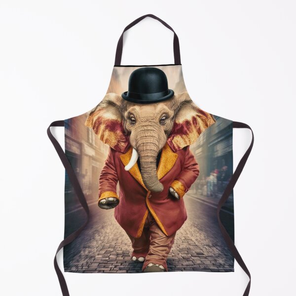 Item preview, Elephant Portrait. anthropomorphic elephant, elephant character designed and sold by ElephantVibes.