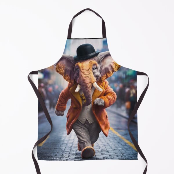 Item preview, Elephant Portrait. anthropomorphic elephant, elephant character designed and sold by ElephantVibes.