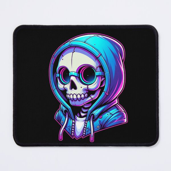 Item preview, skull with hoodie designed and sold by GlofyArt.