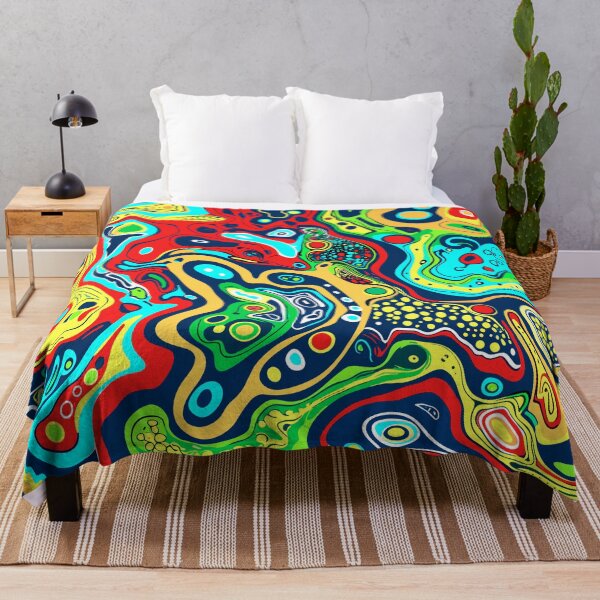 Item preview, Art By Minga Trippie Psychedelic Abstract Design designed and sold by Artbyminga.