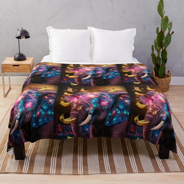 Item preview, Elephant Portrait. celestial elephant, magical elephant designed and sold by ElephantVibes.