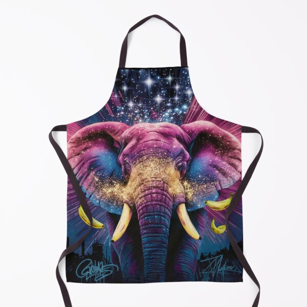 Item preview, Elephant Portrait. celestial elephant, magical elephant designed and sold by ElephantVibes.