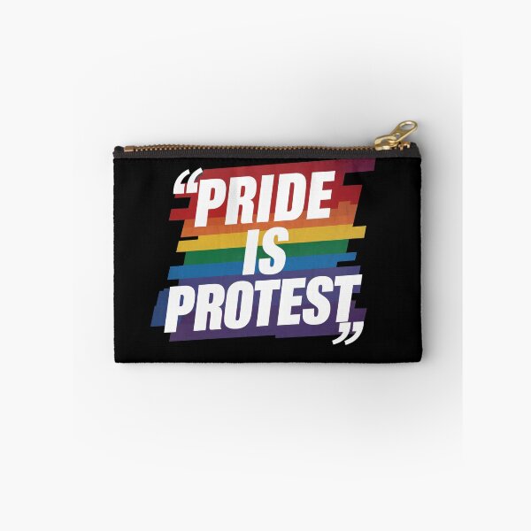 Item preview, PRIDE IS PROTEST LGBTQ+ Pride Month Festival designed and sold by overheadclick.