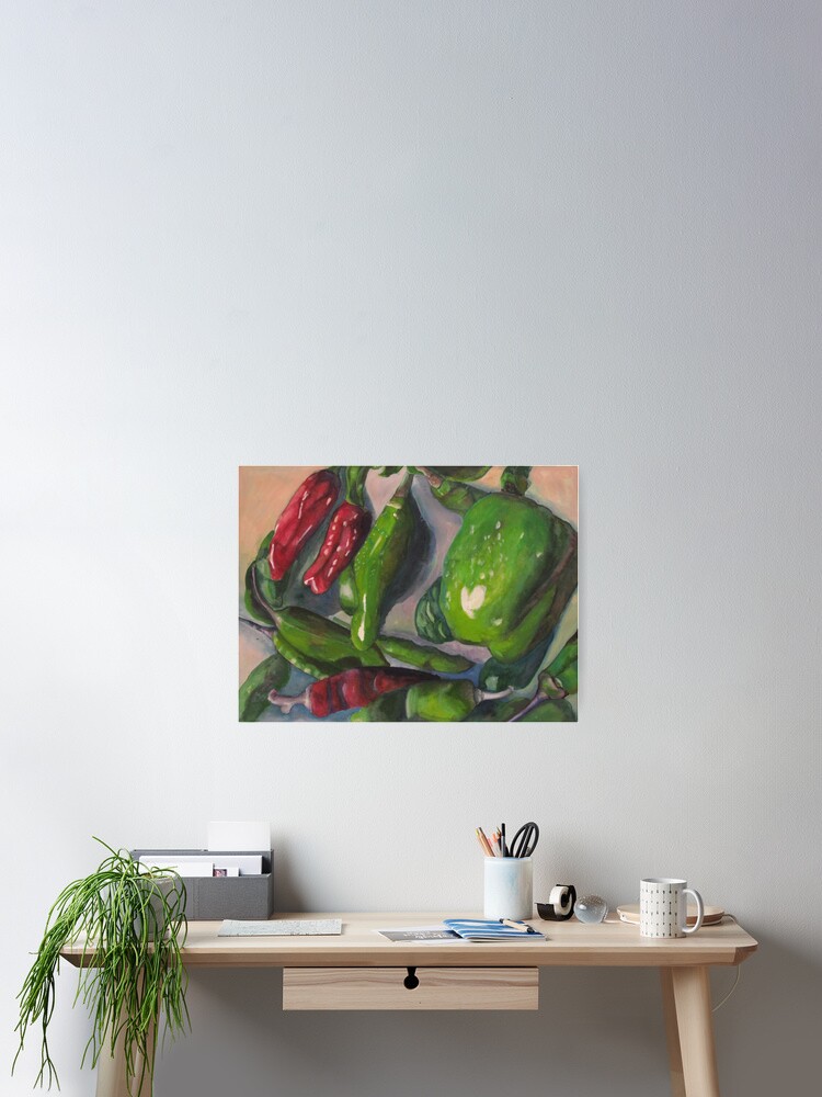 Thumbnail 2 of 3, Poster, Peppers designed and sold by tomoenk6.