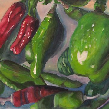 Artwork thumbnail, Peppers by Tomoe Nakamura