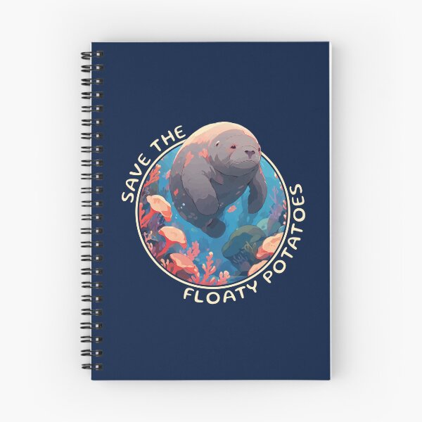Item preview, Save The Floaty Potatoes Funny Manatee Quote designed and sold by thecatcouch.