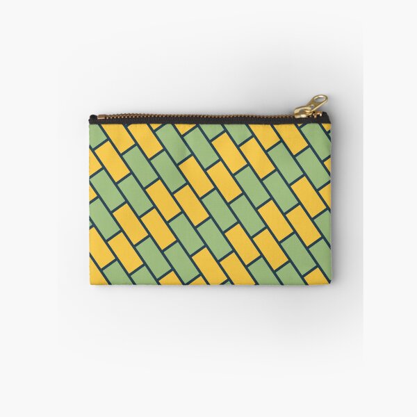 Item preview, Yellow Brick Wall Pattern- Modern Pattern Fishbone Green designed and sold by RoyalStarsPatts.