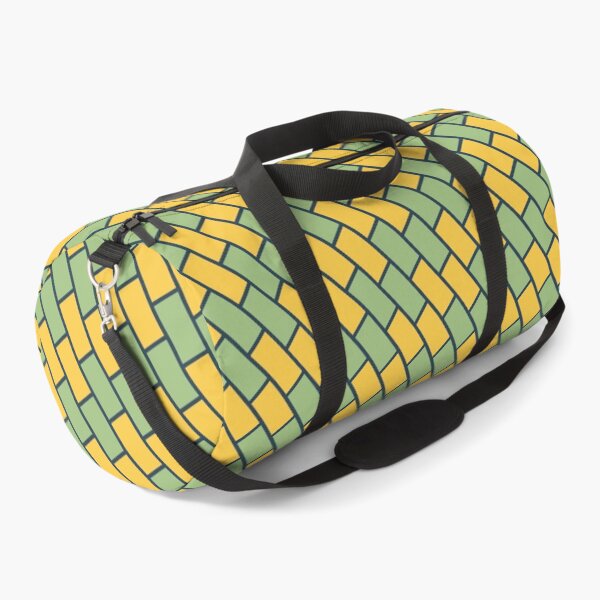 Item preview, Yellow Brick Wall Pattern- Modern Pattern Fishbone Green designed and sold by RoyalStarsPatts.