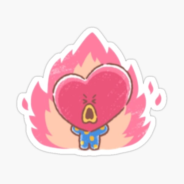 Artikel-Vorschau von BT21 Best Friends Forever - Tata Angry, designt und verkauft von junnieitboy.
