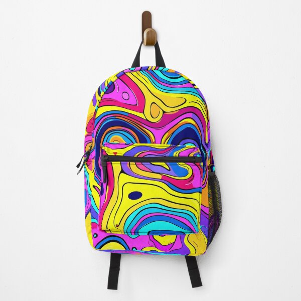 Item preview, Art By Minga Vibrant Psychedelic Abstract Design designed and sold by Artbyminga.