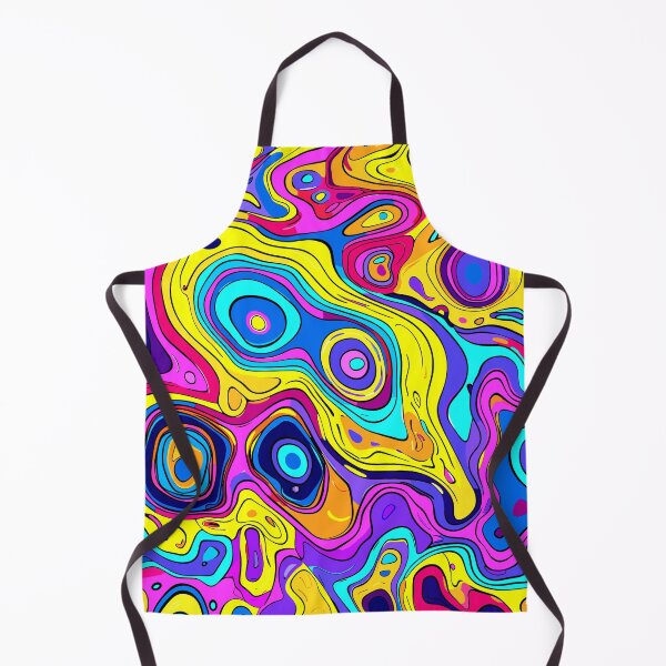 Item preview, Art By Minga Vibrant Psychedelic Abstract Design designed and sold by Artbyminga.