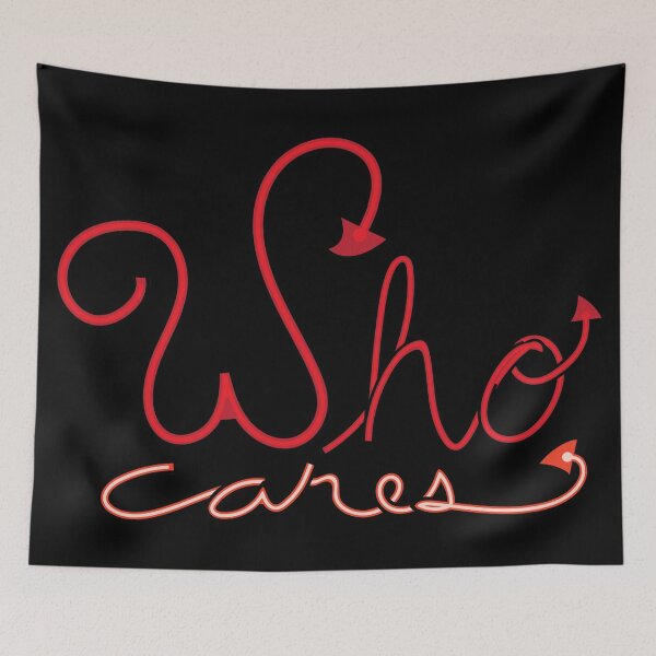 Item preview, Who cares designed and sold by OG1design.