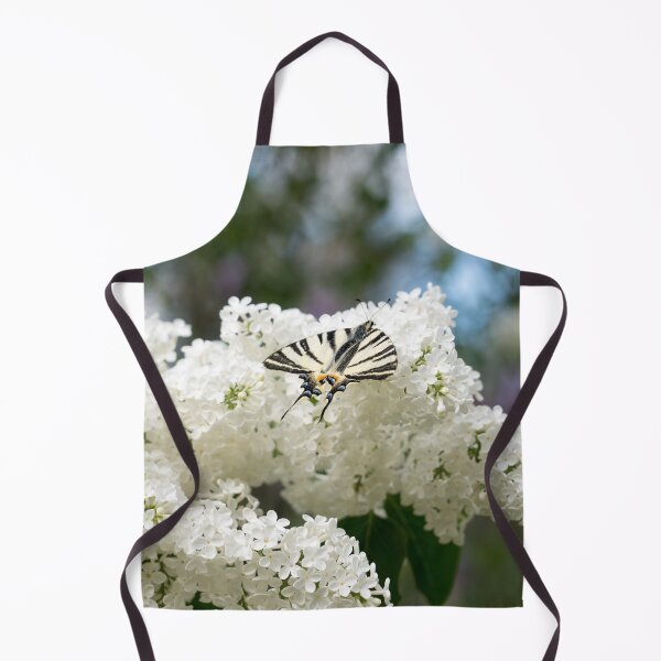 Item preview, Zebra Swallowtail Butterfly on Fragrant White Lilac designed and sold by Georgia Mizuleva.