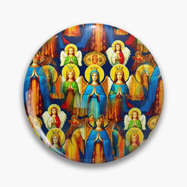 Item preview, Sanctified Unity: Saints in Prayer Artwork designed and sold by Sanctum Icons.