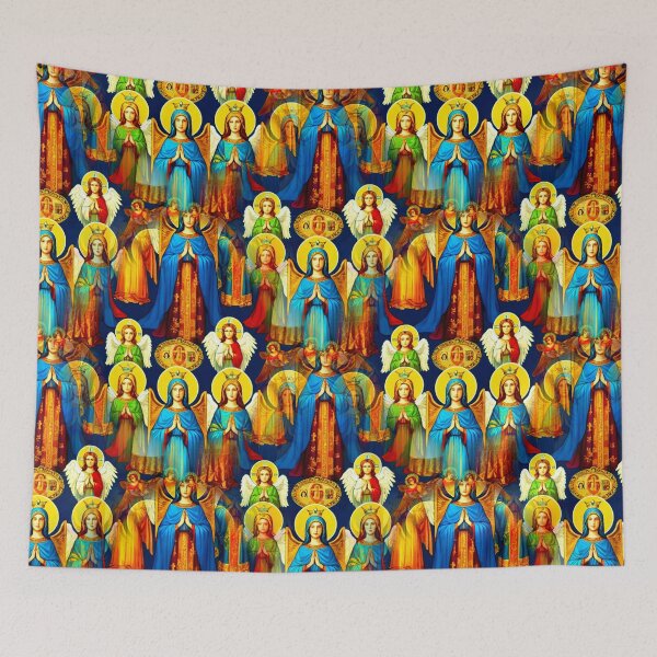 Item preview, Sanctified Unity: Saints in Prayer Artwork designed and sold by Sanctum Icons.