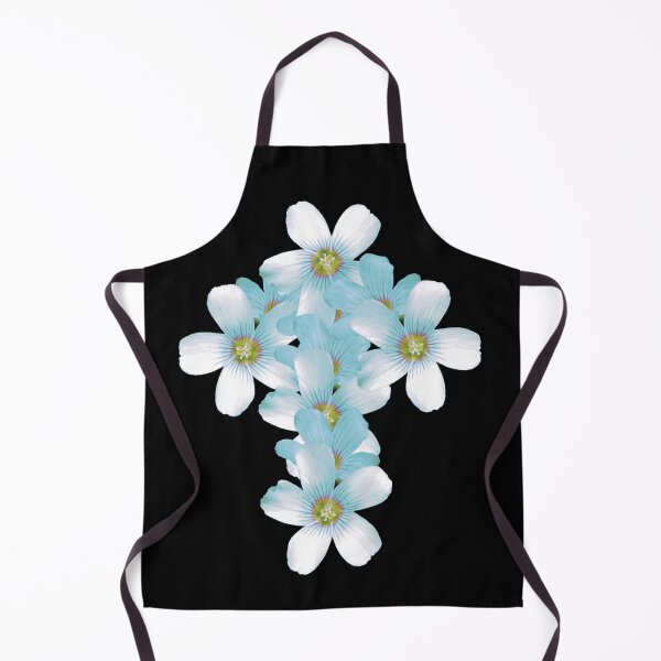 Item preview, Geometric Floral Crucifix Gothic Idea Light Aqua designed and sold by somersbyman.