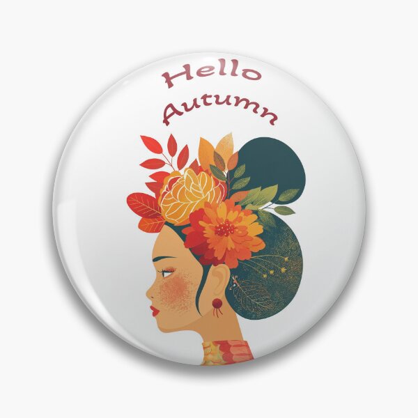 Item preview, Hello Autumn. Autumn girl designed and sold by Anastasiia Yurevych.