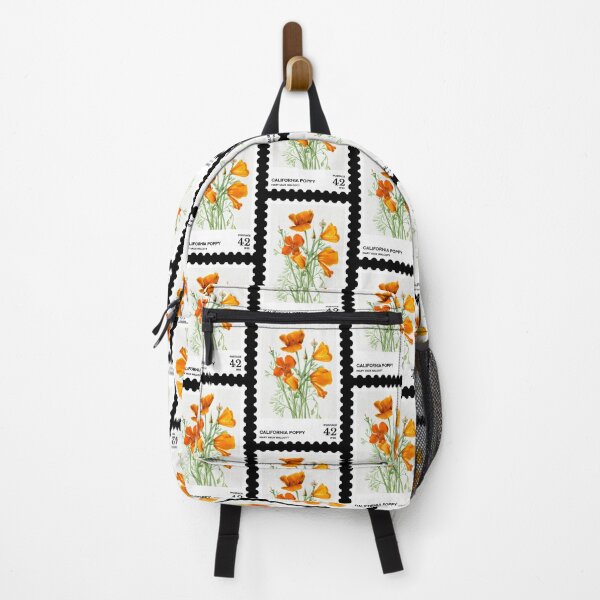 Item preview, California Poppy Stamp, Mary Vaux Walcott designed and sold by RabbitK.