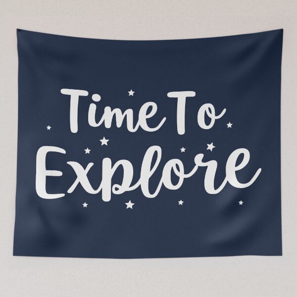 Item preview, Time To Explore The World designed and sold by SweetClicks123.
