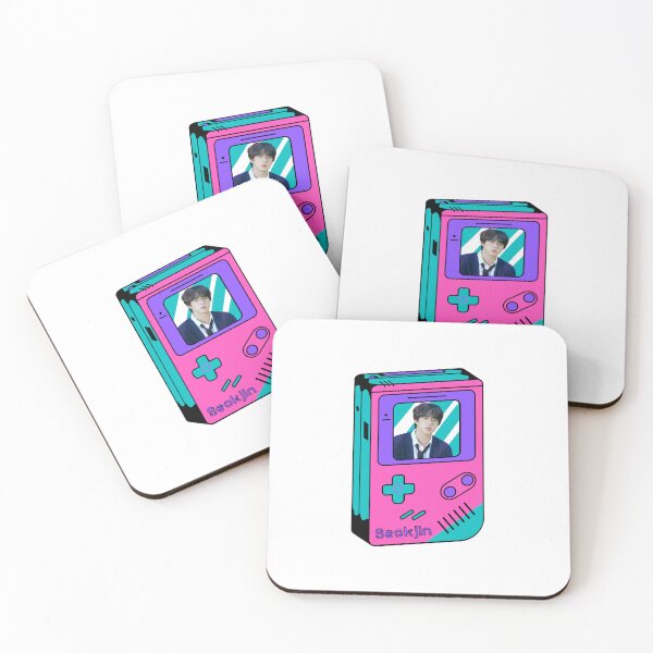 Item preview, BTS Jin Retro Video Game designed and sold by pleasantpenguin.