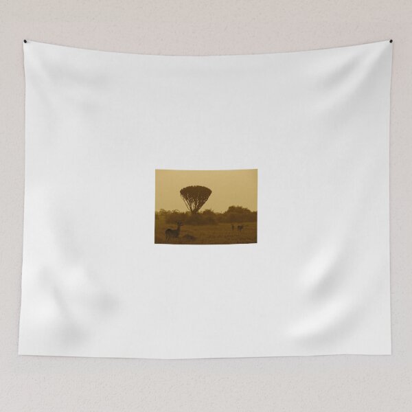 Item preview, Kenya wildlife in QENP - antique designed and sold by exploramum.
