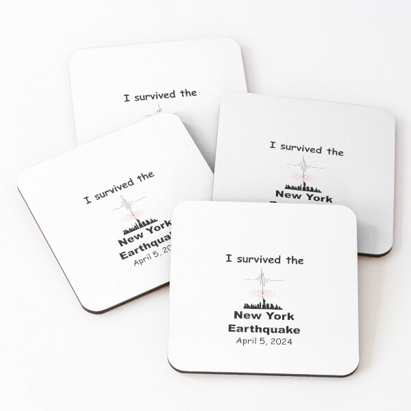Item preview, I Survived the New York Earthquake designed and sold by Elisabeth Lucas.