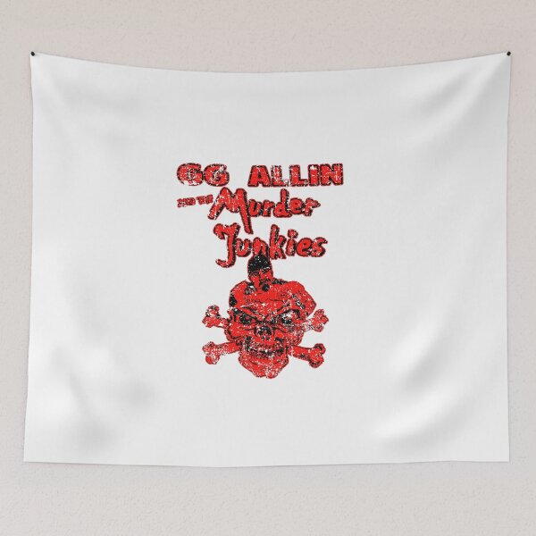 Item preview, GG ALLIN & THE MURDER JUNKIES BLOOD RED VERSION designed and sold by skeletons-lair.