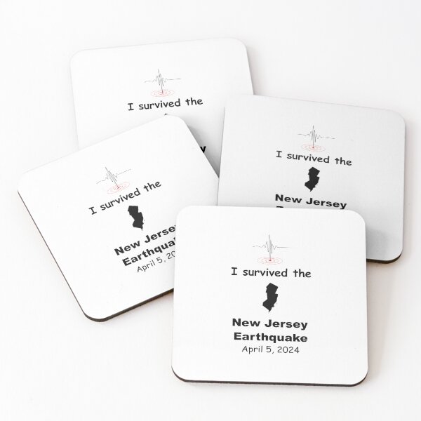 Item preview, I Survived the New Jersey Earthquake designed and sold by Elisabeth Lucas.