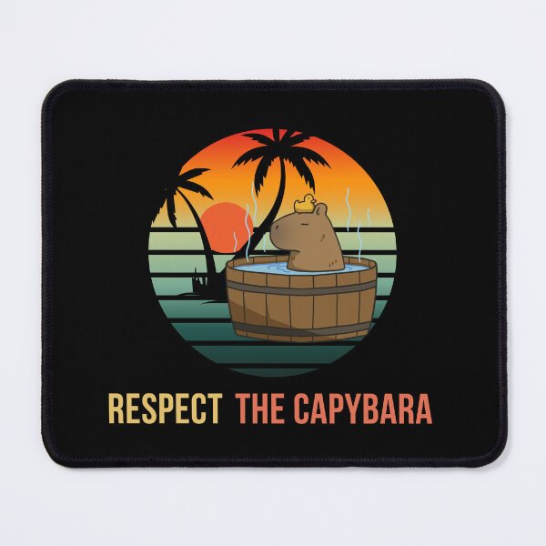 Item preview, Respect the Capybara, Funny Capybara Lover Gift designed and sold by etoileartshirts.