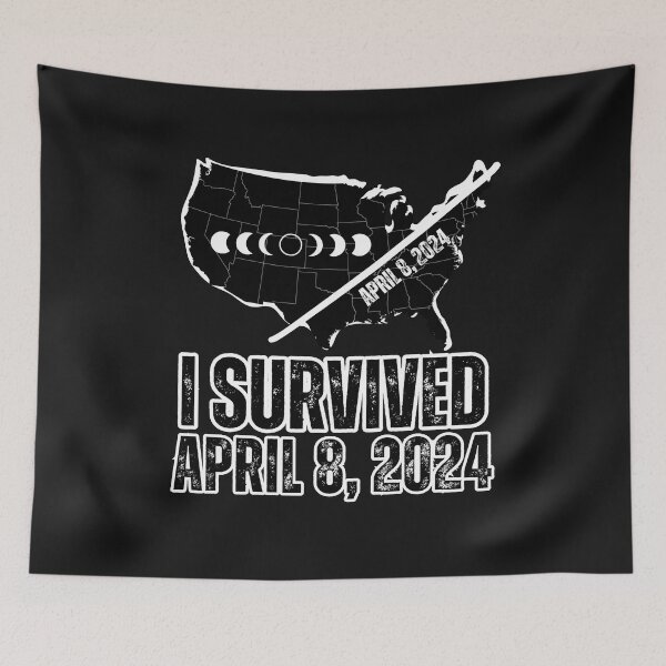 Item preview, I survived the Eclipse of April 8, 2024 designed and sold by Soundpups.