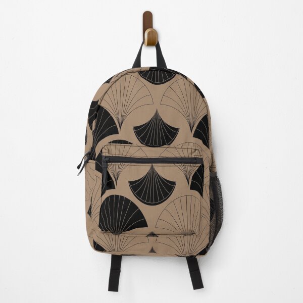 Item preview, Art Deco Clay-Colored and Black Abstract Pattern designed and sold by DEC02.