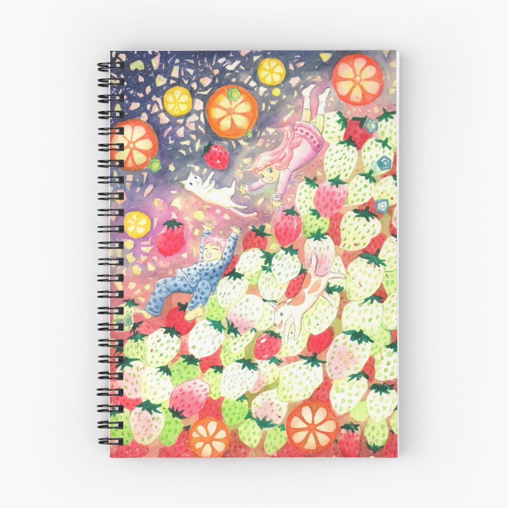 Item preview, Spiral Notebook designed and sold by Eliepaw2.