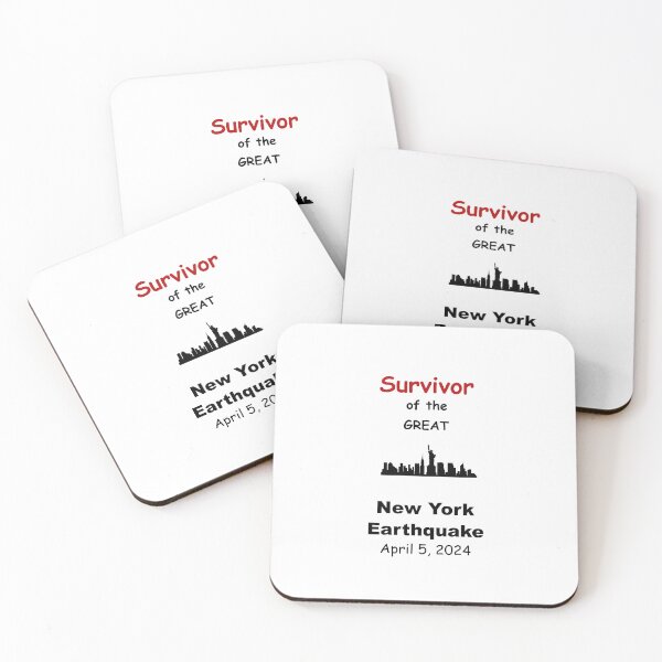 Item preview, Survivor NY Earthquake designed and sold by Elisabeth Lucas.