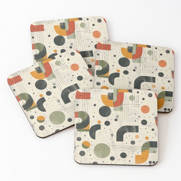 Item preview, Vibrant Geometry: Sleek and Simple Patterns designed and sold by Ace Apparel  Attire.