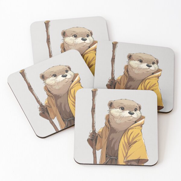 Item preview, The Monk Otter. designed and sold by HANGLEMAN.