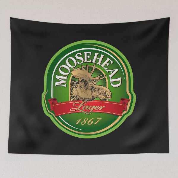 Item preview, Moosehead Beer Logo Beer American Pale Ale designed and sold by HaileyWeissnat.