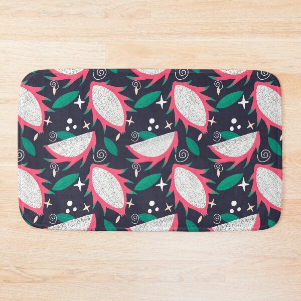 Item preview, Pink and navy dragon fruits designed and sold by Home Cyn Home.