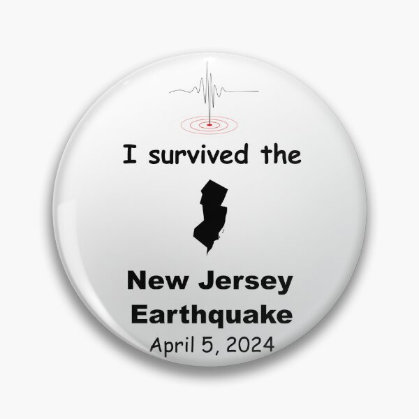 Item preview, I Survived the New Jersey Earthquake designed and sold by Elisabeth Lucas.