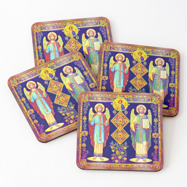 Item preview, Celestial Harmony: Byzantine Angelic Duo designed and sold by Sanctum Icons.