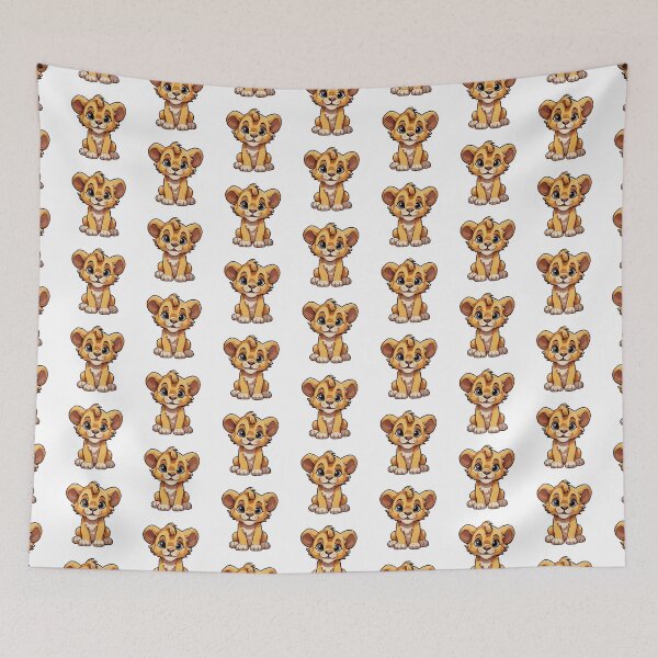 Item preview, Cute baby lion designed and sold by Grypis.